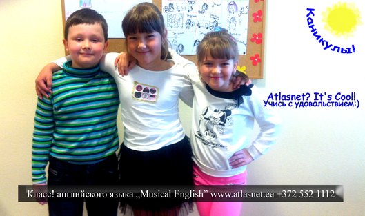 Summer Musical English. Keelekeskus Atlasnet - Tallinn LETO