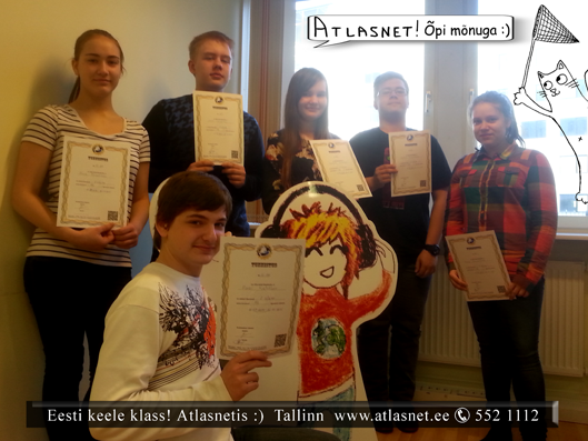 8 klass. Eesti keele kursused Atlasnetis