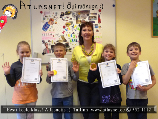 Tallinn- Eesti keel e kursused Atlasnetis. Lapsed