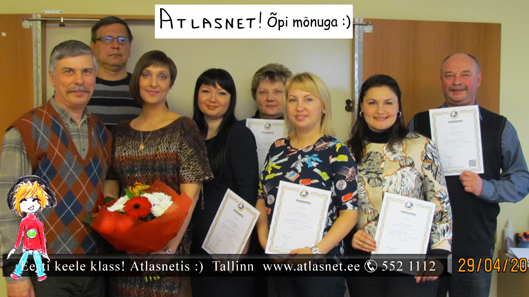 Eesti Töötukassa & Atlasnet eesti keele kursused