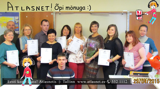 Eesti Töötukassa & Atlasnet eesti keele kursused-B1